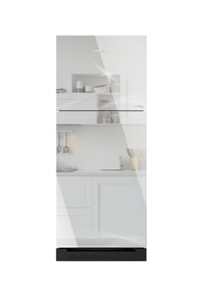Kenwood Refrigerator 25557-GD-Glass Invertertech Mirror Inverter series